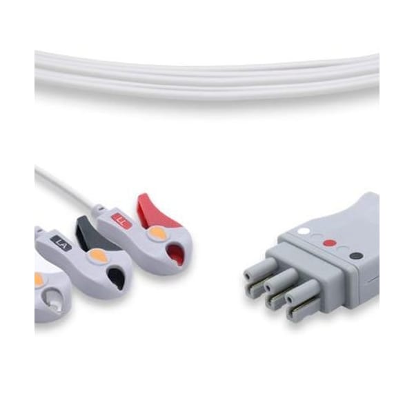 Ilc Replacement for Contec CMS 6800 Pinch ECG Leadwire CMS 6800 PINCH ECG LEADWIRE CONTEC - main